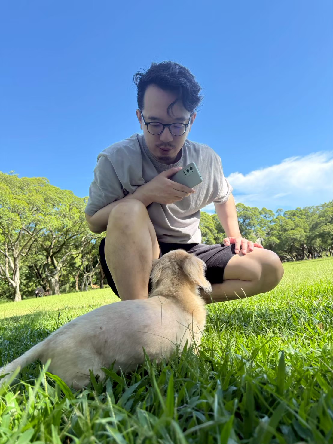 攝影師的日常,公園與狗